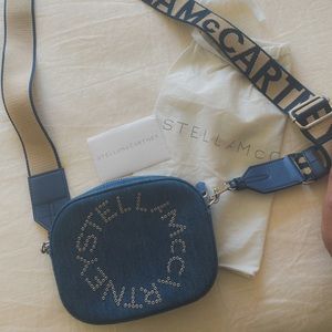 Stella McCartney Falabella Mini Denim Camera Bag